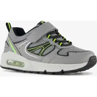 Blue Box jongens sneakers met airzool grijs groen maat 34
