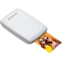 Agfa Realipix Mini P. 2, ZINK (zero-ink technologie), 2" x 3" (5x7,6 cm), Bluetooth, Wit