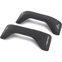 Head Push Up Bars - Opdruksteunen - Dumbells 2 kg - Gewichten Set - 2 in 1 - Zwart