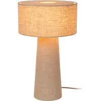 Lucide Decoratieve tafellamp in de vorm van een paddenstoel, gemaakt van linnen, geschikt voor de woonkamer of slaapkamer. 1xE27, 240W, merk