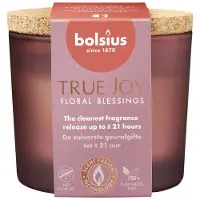 Bolsius Geurkaars True Joy Floral Blessings Rood 21 Uur D 8,3 H 7,6 Cm