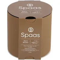 Spaas Geurkaars Essential Collection Warm Wonder Bruin 55 Uur D 10 H 10 Cm