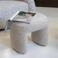 Giga Meubel HUIZEDOP Poef Raven Taupe