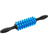Maximex Fasciamassageroller met triggerpuntnoppen. Afmetingen: 39 x 6 x 6 cm
