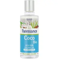 Groupe LEA Nature Natessance Biologische Kokosolie 100% Puur Koudgeperst Multifunctioneel Gebruik 100 ml Etherische olie