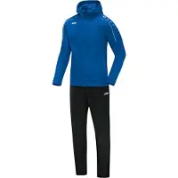 Jako Classico Vrijetijdspak Met Kap Dames - Blauw | Maat: 38