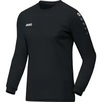 Jako Team Shirt Heren Zwart 3XL