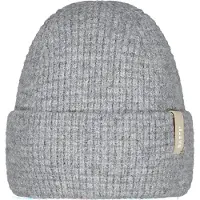 Barts Vireo Turnup Muts Dames Heather Grey One Size