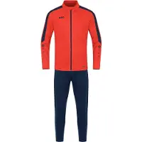 Jako Power Polyesterpak Heren - Flame / Marine | Maat: XL