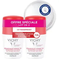 VICHY Deodorant Anti-Transpiratie Stress Resist 72h DUO 2x50 ml Roller