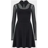 Killstar - Gothic Mini-jurk - Ruby Revenge Dress - XS tot XXL - voor Vrouwen - zwart - Maat XXL