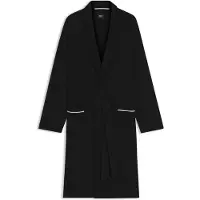 BOSS Badjas lang 'Robe' zwart