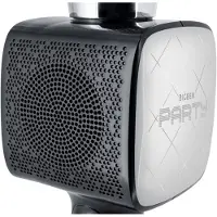 BigBen Interactive Muzikaal speelgoed Microfoon Karaoke met Lichteffecten Zwart