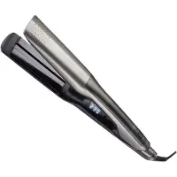 PureBeauty Stoom Stijltang 3.0 - zilver - Brede Platen - Professionele – stoomstijltangs