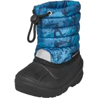 Playshoes Snowboots 'Wintersportler' marine / zwart