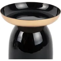 PT Living Kaarshouder Pillar Mila Small Iron Enamel Black