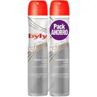 BYLY SENSITIVE DEODORANT spray set van 2 stuks