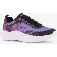 SKECHERS Microspec Advance meisjes sneakers paars roze maat 33