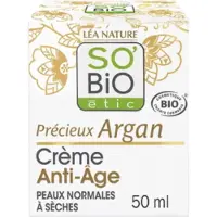 Groupe LEA Nature SO BIO Etic Précieux Argan Anti-Ageing Crème 50 ml Huidcrème