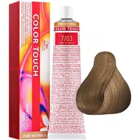 Wella Color Touch Pure Naturals 60 ml 7/03 Natural Blonde Golden