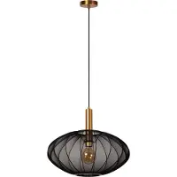 Lucide Corina 3-Light Hanglamp Black 1 Light | Black