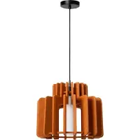 Lucide Rollo Hanglamp Terracotta | L 40 cm