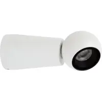 Lucide IPSOS - Wandlamp Badkamer - LED - 1x6W 2700K - IP54 - Wit