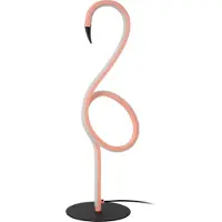 Lucide FLAMINGO - Tafellamp - LED Dimb. - RGB - Roze