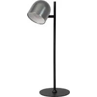 Lucide Skanska Rechargeable Outdoor Draagbare Lamp Iron Grey