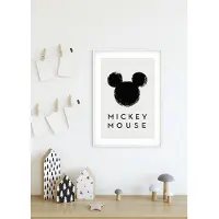 Komar Poster Mickey Mouse Silhouet 30 X 40 Cm