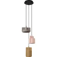 Lucide NINJA - Hanglamp - 3xE27 - Multicolor