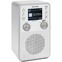Technisat DIGITRADIO 317 Radio DAB+, FM FM, DAB+, Bluetooth, AUX Wekfunctie Wit