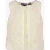 TwoDay meisjes teddy gilet beige maat 122/128