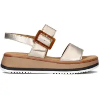 Gabor Dames Sandalen 744.4 - Goud - Maat 40,5