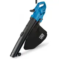 HBM 3-in-1 bladblazer en -zuiger met opvangzak met variabele snelheid