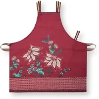 Pip studio Schort Flower Festival Dark Pink-85 x 88 cm