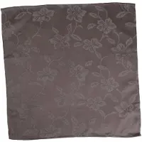 2lif Servetten damast bloem taupe 50 x 50 cm.