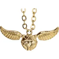 Map Golden Snitch / Goude Snaai Necklace - Harry Potter Jewelry