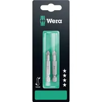 Wera 851/4 TZ SB SiS 05134380001 Kruis-bit PH 1 Gereedschapsstaal Gelegeerd, Taai F 6.3 2 stuk(s)