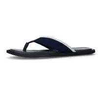 Manfield Teenslippers navy / wit