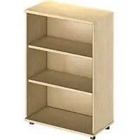 Schäfer Shop Open kast TETRIS WOOD - B 800 x D 421 x H 1160 mm - 3 OH - met glijders - ahorn decor