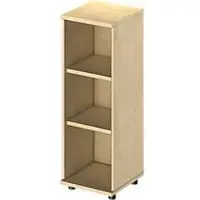 Schäfer Shop Open kast TETRIS WOOD - B 400 x D 421 x H 1160 mm - 3 OH - met glijders - ahorn decor