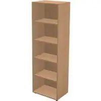 Schäfer Shop Boekenkast TETRIS WALL - 5 OH - B 600 x D 420 x H 1880mm - beuken decor
