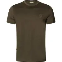 Härkila - Base All Season S/S T-Shirt - Merinoshirt L, groen