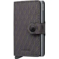 Secrid Miniwallet Optical grey-yellow