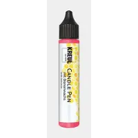 Kreul - Kaarsenstift - Rood Metallic - 29 ml - Waterbasis - Bijenwas