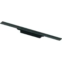 Tece TECEdrainprofile Doucheprofiel Zonder Afvoer 80cm RVS - Mat Zwart PVD - Douche, Douchegoten - 4027255085275