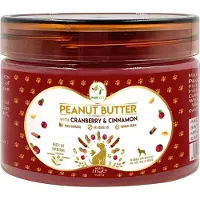 PawFect Pindakaas voor honden - Veenbessen & Kaneel - 275 gr.
