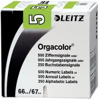 Leitz Map accessoires, Orgacolor Rood