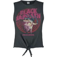 Black Sabbath Top - Amplified Collection - Paranoid - S tot XL - voor Vrouwen - actraciet - Maat XL